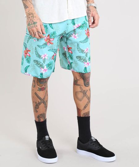 Bermuda-Surf-Masculina-Estampada-Floral-Verde-Claro-9443799-Verde_Claro_1 Bermuda-Surf-Masculina-Estampada-Floral-Verde-Claro-9443799-Verde_Claro_1