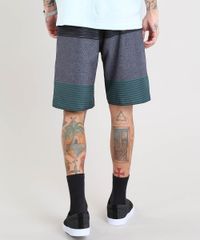 Bermuda-Surf-Masculina-com-Listras-Preta-9449608-Preto_4