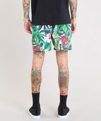 Short-Masculino-Estampado-de-Folhagem-com-Bolsos-Off-White-9456390-Off_White_4