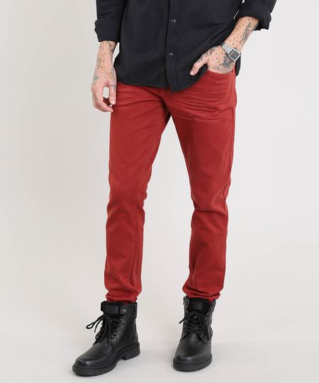 Calca-de-Sarja-Masculina-Slim-Cobre-9466106-Cobre_1 Calca-de-Sarja-Masculina-Slim-Cobre-9466106-Cobre_1