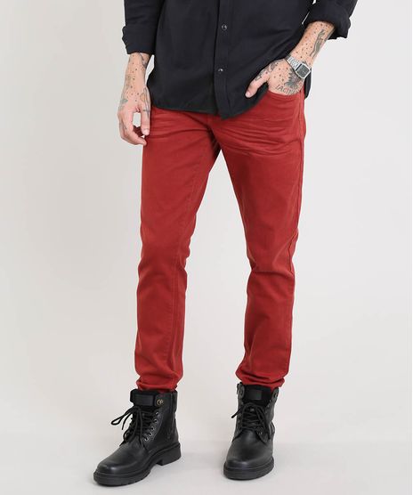 Calca-de-Sarja-Masculina-Slim-Cobre-9466106-Cobre_1