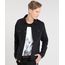 Jaqueta-de-Sarja-Masculina-com-Bolsos-Preta-9525534-Preto_1