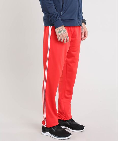 Calca-Masculina-Esportiva-Ace-em-Moletom-com-Listras-Laterais-Vermelha-8187165-Vermelho_1