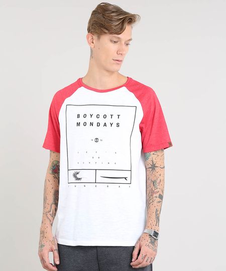 Camiseta-Masculina-Raglan--Boycott-Mondays--Manga-Curta-Gola-Careca-Branca-9456384-Branco_1 Camiseta-Masculina-Raglan--Boycott-Mondays--Manga-Curta-Gola-Careca-Branca-9456384-Branco_1