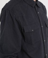 Camisa-Masculina-com-Recorte-em-Suede-Manga-Longa-Preta-9381719-Preto_4