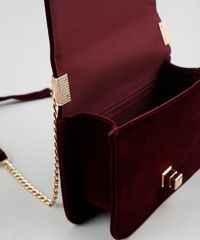 Bolsa-Feminina-Transversal-Pequena-em-Veludo-Vinho-9381297-Vinho_5
