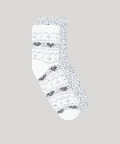 Kit-de-2-Meias-Femininas-de-Inverno-Felpudas-Multicor-9283611-Multicor_1