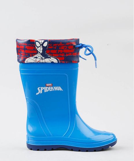 Bota-Galocha-Infantil-Grendene-Homem-Aranha-Azul-Claro-9512026-Azul_Claro_1