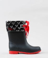 Bota-Galocha-Infantil-Grendene-Mickey-e-Minnie-com-Laco-Preta-9471391-Preto_1