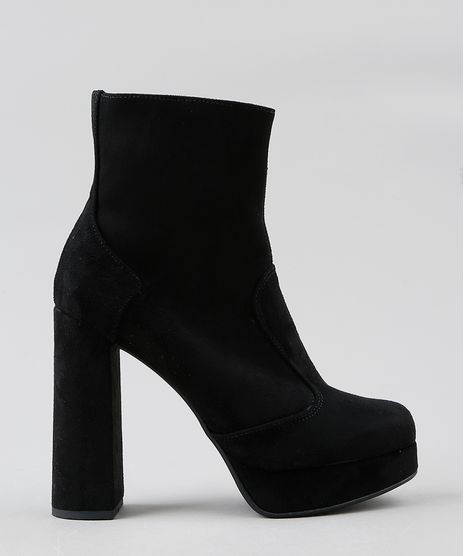 Bota-Feminina-em-Suede-Meia-Pata-Preta-9519345-Preto_1