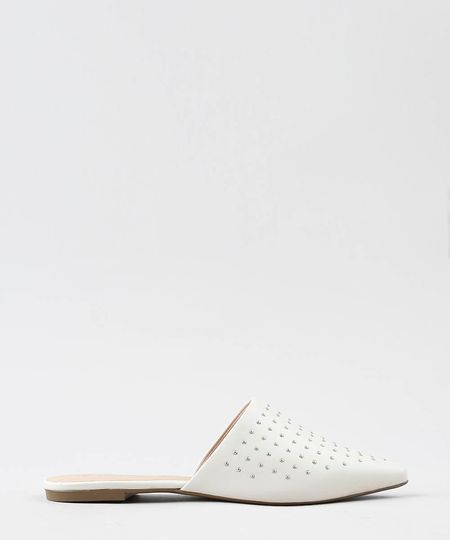 Mule-Feminino-Via-Uno-Bico-Fino-com-Tachas-Bege-Claro-9503734-Bege_Claro_1