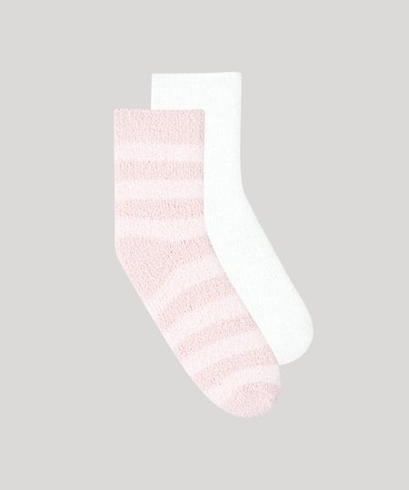 Kit-de-2-Meias-Femininas-de-Inverno-Felpudas-Multicor-9283621-Multicor_1