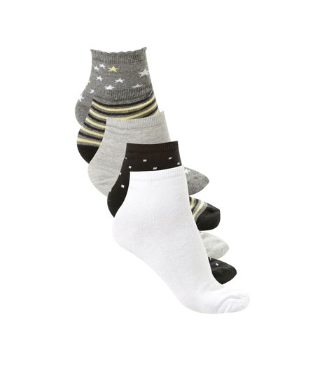 Kit-de-5-Meias-Multicor-8501253-Multicor_1 Kit-de-5-Meias-Multicor-8501253-Multicor_1