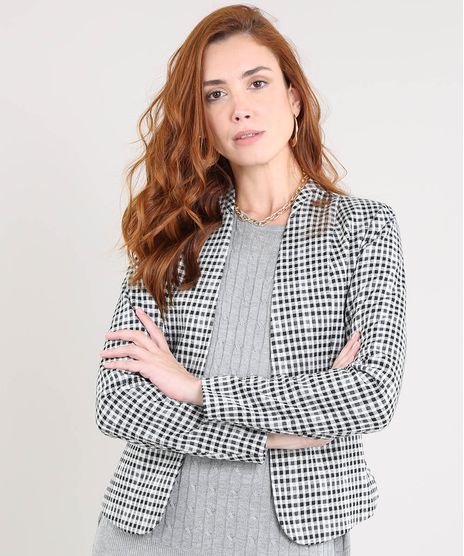Blazer-Feminino-Estampado-Xadrez-com-Ziper-Off-White-9382146-Off_White_1