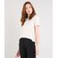 Blusa-Feminina-em-Trico-com-Perolas-Manga-Curta-Decote-Redondo-Bege-9341365-Bege_1
