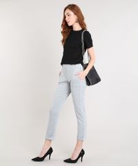 Calca-Feminina-Cigarrete-com-Vivo-Lateral-Cinza-Mescla-9360189-Cinza_Mescla_3