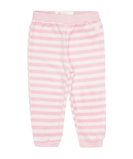 Calca-Listrada-em-Plush-de-Algodao---Sustentavel-Rosa-Claro-8319324-Rosa_Claro_1