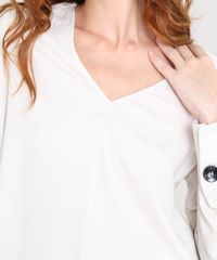 Blusa-Feminina-Ampla-com-Recorte-Manga-Longa-Decote-V-Kaki-Claro-9429325-Kaki_Claro_4