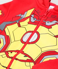 Blusao-Infantil-Homem-de-Ferro-em-Moletom-com-Capuz-com-Mascara-Vermelho-8468860-Vermelho_5