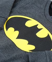 Conjunto-Infantil-Batman-de-Blusao-Cinza-Mescla-Escuro---Calca-em-Moletom-Preta-9129252-Preto_4