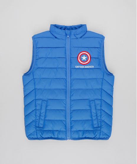 Colete-Infantil-Puffer-Capitao-America-com-Bolsos-Azul-9348800-Azul_1