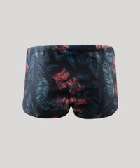 Sunga-Masculina-Estampada-de-Folhagem-Preta-9441412-Preto_2