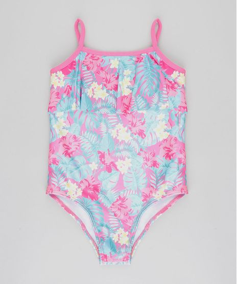 Maio-Infantil-Estampado-Floral-com-Babado-Protecao-UV50--Pink-9421851-Pink_1
