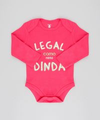 Body-Infantil--Legal-como-Minha-Dinda--Manga-Longa-Decote-Redondo-Rosa-Escuro-9208116-Rosa_Escuro_1