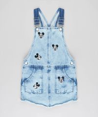 Jardineira-Short-Saia-Jeans-Infantil-Mickey-com-Bordado-Azul-Claro-9449490-Azul_Claro_1