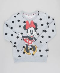 Blusao-Infantil-Minnie-Estampado-de-Poa-em-Moletom-Cinza-Mescla-9409745-Cinza_Mescla_1
