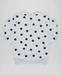 Blusao-Infantil-Minnie-Estampado-de-Poa-em-Moletom-Cinza-Mescla-9409745-Cinza_Mescla_2