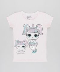 Blusa-Infantil-LOL-Surprise-com-Paete-Manga-Curta-Decote-Redondo-Rosa-Claro-9468821-Rosa_Claro_1