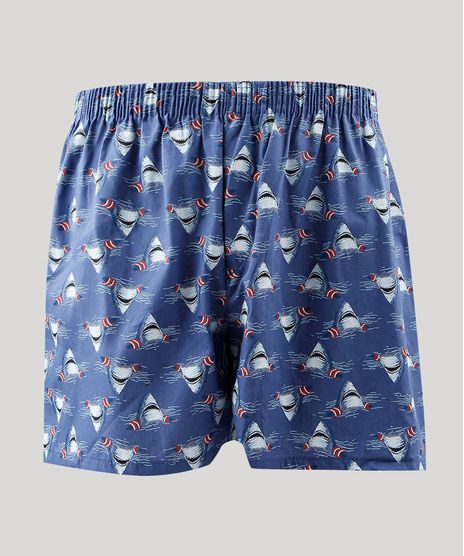 Samba-Cancao-Masculina-Estampada-de-Tubarao-Azul-9391679-Azul_1