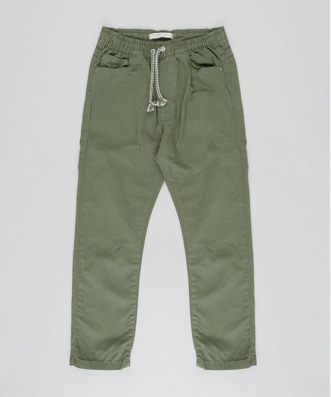 Calca-Color-Infantil-Jogger-com-Cordao-Verde-Militar-9453589-Verde_Militar_1
