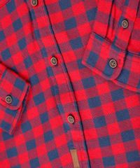 Camisa-Infantil-Estampada-Xadrez-com-Capuz-Manga-Longa-Vermelha-9382069-Vermelho_3