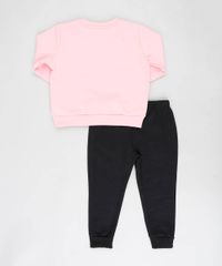 Conjunto-Infantil-Minnie-de-Blusao-Rosa---Calca-em-Moletom-Preta-9169068-Preto_2