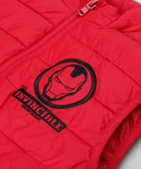 Colete-Infantil-Puffer-Homem-de-Ferro-com-Bolsos-Vermelho-9348815-Vermelho_3