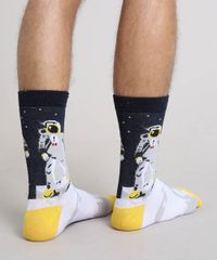 Meia-Masculina-Cano-Alto-Divertida-Estampada-Astronauta-Azul-Marinho-9429290-Azul_Marinho_3