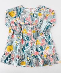 Vestido-Infantil-Estampado-Floral-com-Laco-Manga-Longa-Kaki-Claro-9476704-Kaki_Claro_1