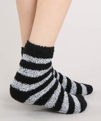 Kit-de-2-Meias-Femininas-de-Inverno-Cano-Alto-Felpuda-Preto-9283624-Preto_3