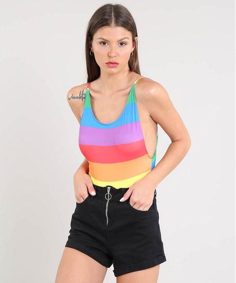 Maio-Body-Feminino-Arco-Iris-com-Protecao-UV50--Multicor-9412226-Multicor_1
