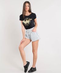 Blusa-Feminina-Mulher-Maravilha-Manga-Curta-Decote-Redondo-Preta-9251679-Preto_3