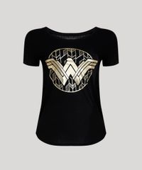 Blusa-Feminina-Mulher-Maravilha-Manga-Curta-Decote-Redondo-Preta-9251679-Preto_5
