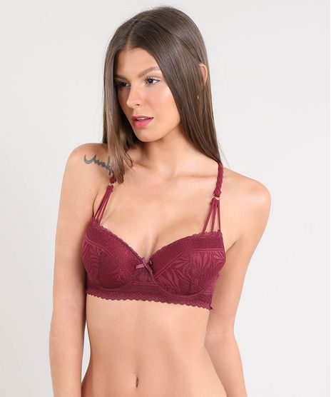 Sutia-Push-Up-em-Renda-Alcas-Cruzadas-Vinho-9358626-Vinho_1