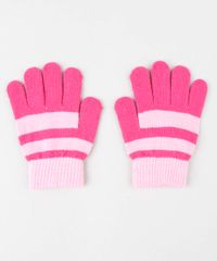 Luva-Infantil-em-Trico-Listrada-Rosa-9360416-Rosa_1