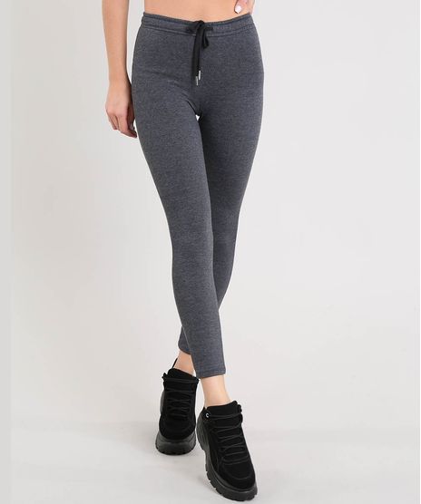 Calca-Legging-Feminina-em-Moletom-Basica-Cinza-Mescla-Escuro-9445260-Cinza_Mescla_Escuro_1