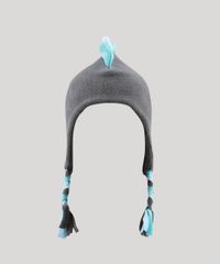 Gorro-Infantil-Dinossauro-em-Fleece-Cinza-9360875-Cinza_1
