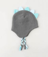 Gorro-Infantil-Dinossauro-em-Fleece-Cinza-9360875-Cinza_2