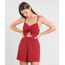 Macaquinho-Feminino-Estampado-Xadrez-com-Vazado-Alca-Fina-Vermelho-9369860-Vermelho_1
