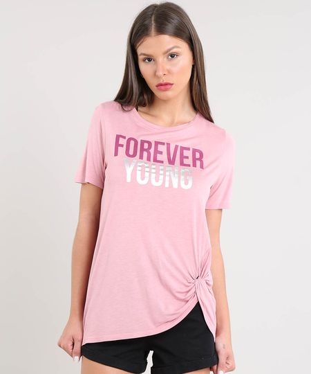 Blusa-Feminina--Forever-Young--com-No-Manga-Curta-Decote-Redondo-Rose-9446239-Rose_1 Blusa-Feminina--Forever-Young--com-No-Manga-Curta-Decote-Redondo-Rose-9446239-Rose_1
